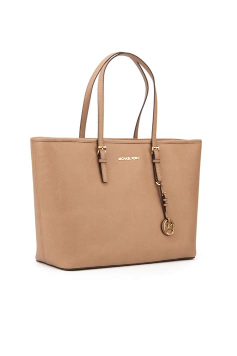 michael kors portemonnee beige|Jet Set Medium Tote Bag .